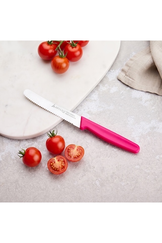 Aryıldız Solo Domates Bıçağı Pembe 11 Cm Renkli