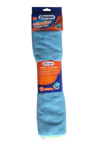 Cleanpex Mikrofiber Temizlik Bezi 3'lü 30 X 40 Cm Diğer