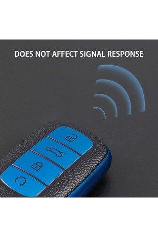 Chery Tiggo Uyumlu 8 Pro İçin Anahtar Koruyucu Tpu Kılıf-mavi