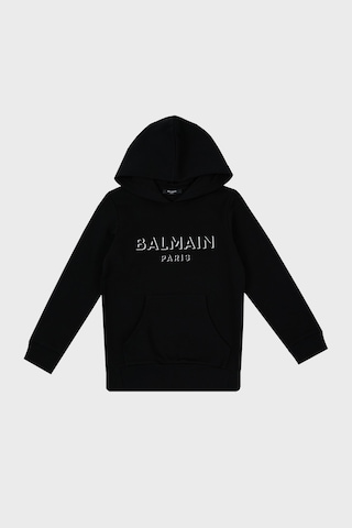 Balmain Çocuk Sweat 6o4580 Ox370 930 Siyah