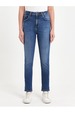Ltb Ronna X Slim Jean Pantolon 010095164015885 55358 Orta Mavi