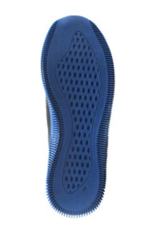 KHIONES MAVİ TABAN SİYAH BAĞCIKLI ERKEK KAR BOTU Siyah