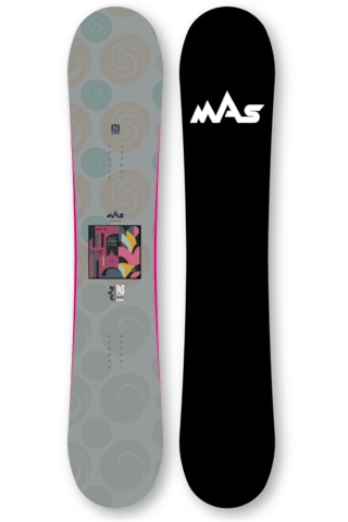 Mas Snowboard Karamel 25 Çok Renkli