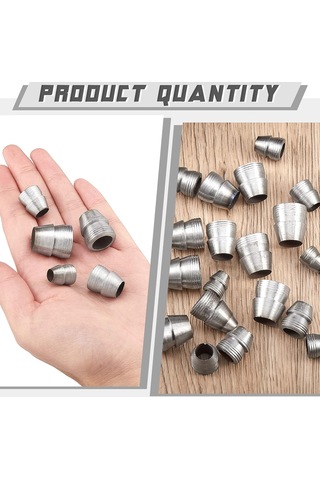 Güvenli Yuvarlak Saplı Takozlar Çekiç Kolu Ayırma Kama Balta El Metal Kama Yuvarlak Çelik Balta Pençesi Çekiç Kızak İçin, Mauls Sap Kama Kiti 21 Adet, 0,31/0,39/0,43/0,51/0,63/0,71/0,75 İnç