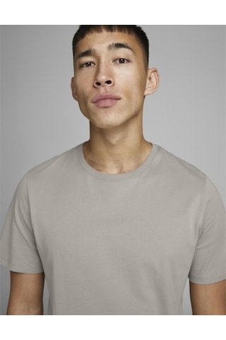 Jack & Jones Jack&Jones 12156101 Jjeorganıc Basıc Tee Ss O-Neck Gri