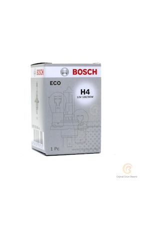 Bosch Ampul H4 12V 100W P43T Tırnaklı 1987302840 2 Adet