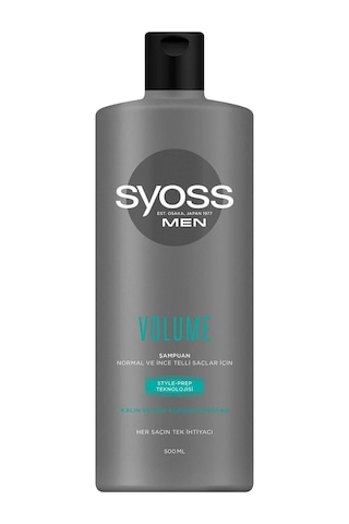 Syoss Men Volume Kalın ve Gür Görünümlü Saçlar Şampuan 500 Ml
