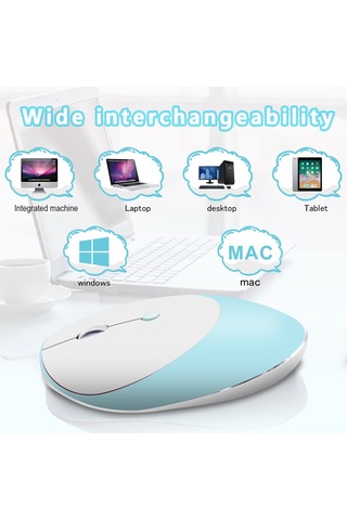 Mufunye Hxsj T36 Kablosuz Sessiz Fare - 3 Modlu Bt5.0/2.4g/kablo , 1600dpı, Şarj Edilebilir, Ergonomik Tasarım 001