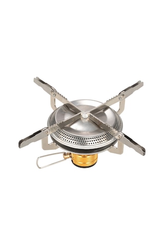 Ximistore9 Stainless Steel Çıkarılabilir Fırın, 3500w Güç, 190g Hafif, Kamp Ve Doğa Etkinlikleri İçin Taşınabilir Isıtıcı Altın - Gümüş