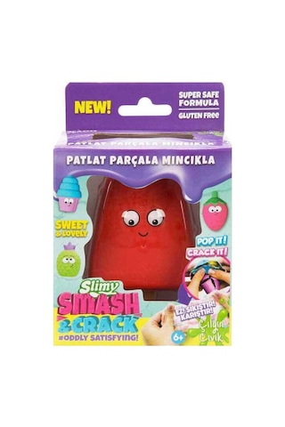 Slimy Patlat Pop-it 55 Gr - Kırmızı Dondurma Slime