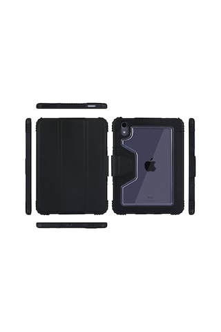 Esr Apple Uyumlu iPad 2025 A16 Çip 11 İnç Yatay Standlı Güçlü Mıknatıslı Uyku Modlu Armor Kılıf Design By Reptic Kapaklı Kılıf