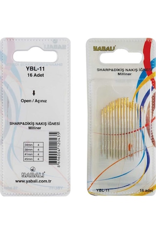 Dikiş Nakış İğnesi Yabalı