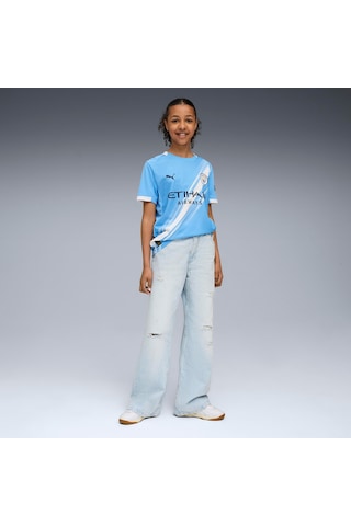 Puma Mcfc Çocuk Mavi İç Saha Futbol Forması 780341