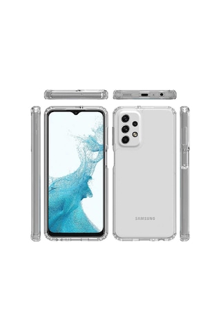Samsung Uyumlu Galaxy A33 5G Kilif 2Mm Anti Shock Silikon 543291482