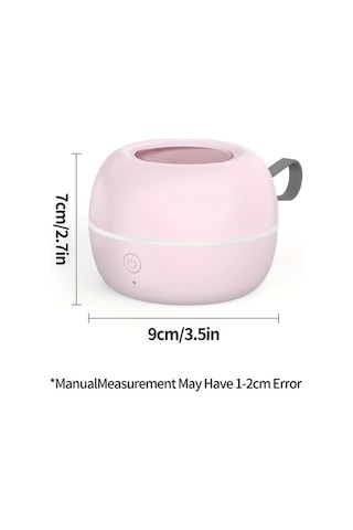 Willowhaven Pembe Taşınabilir Büyük Kapasiteli Uv Temizleme Kutusu 180s Hızlı Şarj Edilebilir Kompakt