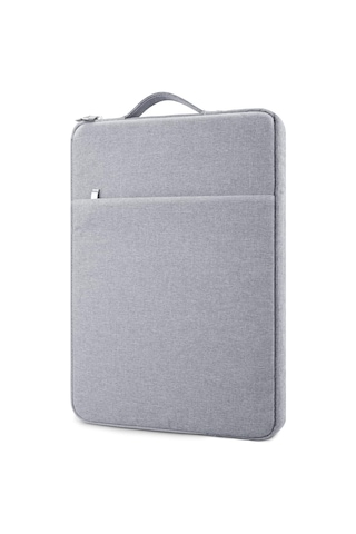 13 İnç Dizüstü Bilgisayar Çantası Su Geçirmez Yumuşak Evrak Çantası Kılıfı Macbook Air 13 M2 M1 A2681 A2337 A2179 2018-2022 /macbook Pro 13 M2 M1 A2338 Gri Diğer