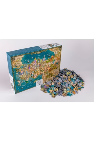 Gürbüz Yayınları Anadolu Mitolojisi Puzzle 1000 Parça