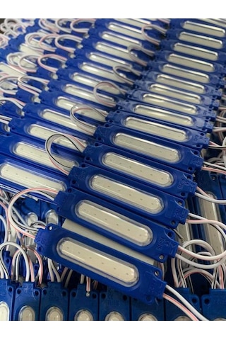 12v 2w Mavi Tekli Cob Modül Led 20 Adet