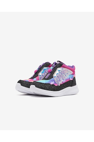 Skechers Jumpsters Küçük Kız Çocuk Siyah Işıklı Bot 303469n Bkhp Siyah