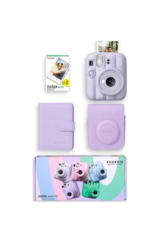 Instax Mini 13 Şipşak Fotoğraf Makinesi + Çanta + Albüm + 20'li Film