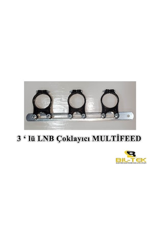 3' Lü Lnb Çoklayıcı Multifeed + 1/4 Diseqc Switch