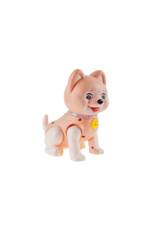 Oyuncak Köpek Işıklı Sesli Pilli Köpek 17 Cm