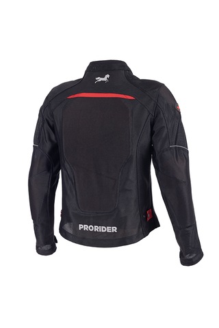 Prorider Windy Fileli Yazlık Zırh File Mod Motosiklet Montu Siyah