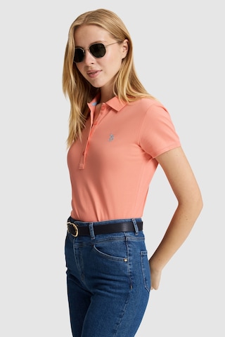 U.S. Polo Assn. U.s. Polo Assn. Kadın Mercan Tişört Basic 50321818-vr204 Coral