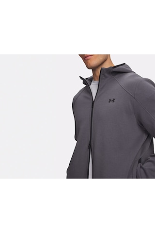Under Armour Ua Unstoppable Flc Fz Erkek Günlük Ceket 6013431-025 Gri