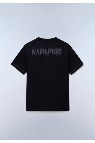 Napapijri S-umbra Ss Erkek T-shirt-31971 Siyah