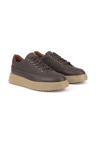Ziya Erkek Hakiki Deri Günlük Sneaker 161983z4022 Kahve 161983z4022 300 40