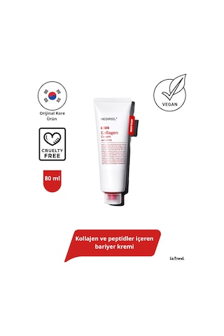 Medipeel Red Lacto Collagen Barrier Cream 80 Ml Kollajen Ve Peptidler Içeren Bariyer Kremi M0486