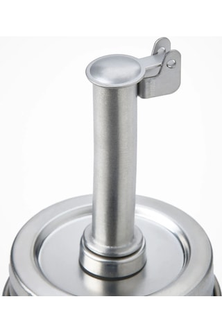 Ikea Cıtronhaj Yağlık Ve Sirkelik 100 Ml 16 Cm Şeffaf Krom Metal - Şeffaf