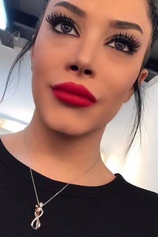 Gümüş Sonsuzluk Sarılan Çift Kolyesi Taşlı Wsn140