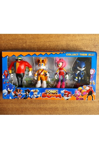 Oyuncak Süper Sonic Figür ve Süper Sonic Arkadaşları 4lü Set