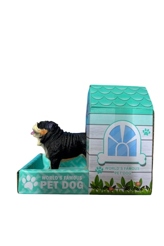 Yuvalı Köpek Figürü 10cm Uzunluğunda