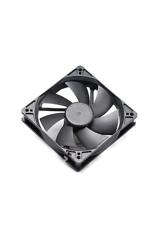 12Cm Siyah Kasa Fanı 12 Cm 12V 4Pin Molex Power Bağlantılı