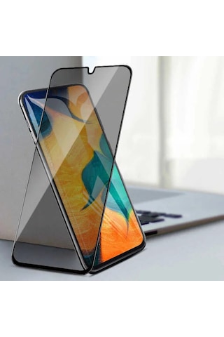 Logis Samsung Uyumlu Galaxy A34 Prıvacy Mat Seramik Ekran Koruyucu