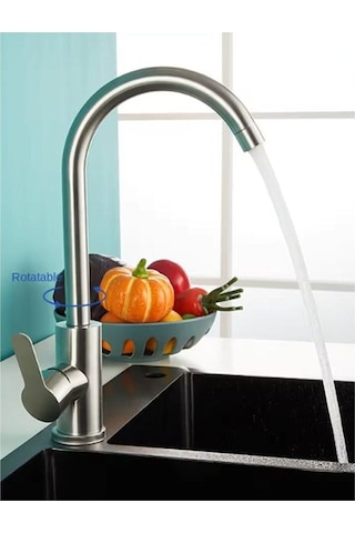 Fleko Inox 360 Derece Dönebilen Eviye Bataryası - Mutfak Bataryası Inox