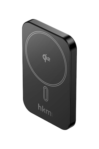 Mag Q-Elite Wireless 5.000 Mah 20W Qi2 Magsafe Uyumlu Manyetik Kablosuz Ince Powerbank Siyah