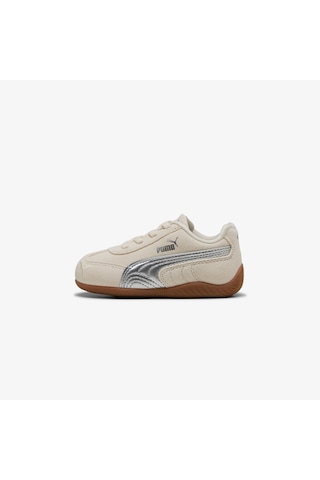 Puma Speedcat Metallic Bebek Krem Spor Ayakkabı 404115 Krem