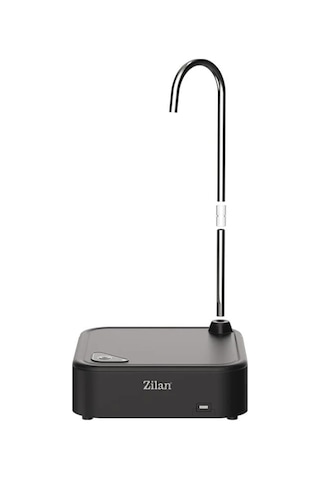 Zilan Zln2648 Şarjlı Su Pompası Damacana Su Pompası Usb Şarjlı Siyah