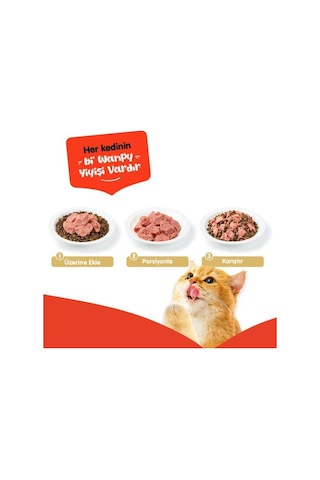 Wanpy Tahılsız Ton Balıklı 375 Gr Yetişkin Konserve Kedi Maması