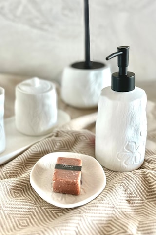 Prima Nova Yonna Sıvı Sabunluk - Beyaz Beyaz