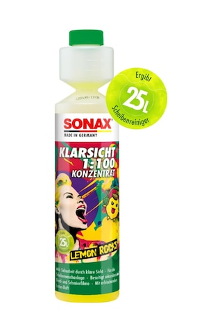 Sonax Konsantre Cam Suyu Limon 1:100 250 Ml
