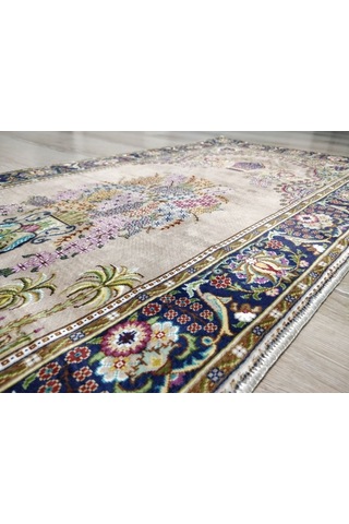 Bambu Halı Seccade Sec12 Bej Namazlık 70X110 Cm