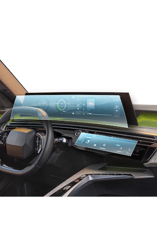 Peugeot 3008 Gt- Allure Uyumlu Ekran Koruyucu 21 İnç İ-cockpit Klima Ekranı 9H Nano Ekran Koruyucu