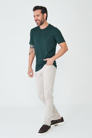 Bej Tencel Kumaş Yazlık Erkek Chino Pantolon