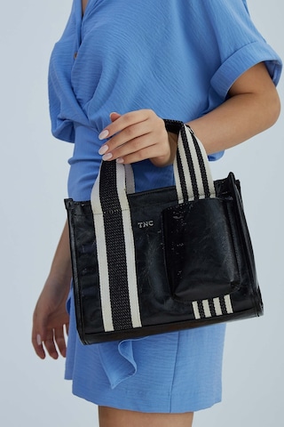 Tamer Tanca Kadın Vegan Siyah Rugan Omuz Çanta 1003 2000 Bn Canta Sk23/24 Sıyah Krsk Rgn Siyah