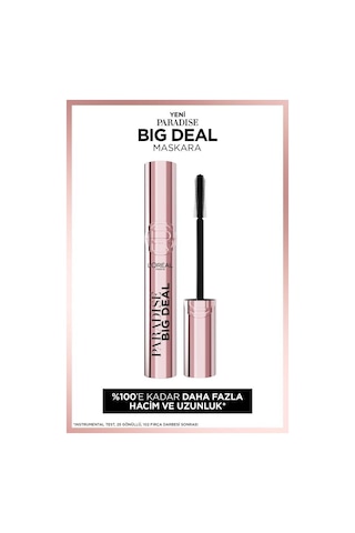 L'Oréal Paris Paradise Big Deal Maskara + Glotion Highlighter 902 Light Glow